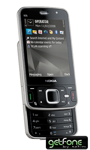 Das Nokia N96 Handy g&uuml;nstig im getfone online Shop kaufen